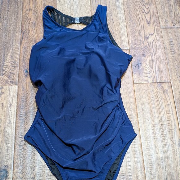 New with Tag - CUPSHE Sapphire Tummy Control One-Piece Swimsuit (Medium) - Picture 3 of 6